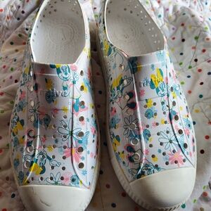 Native  X Disney Colorful Graphic Slip-On Shoes